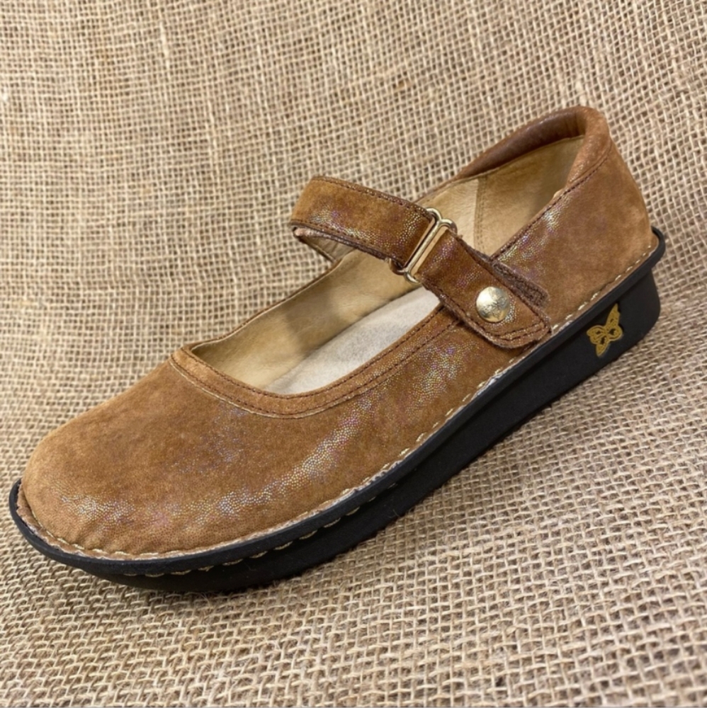 Alegria  mary jane leather strap size 6-6.5